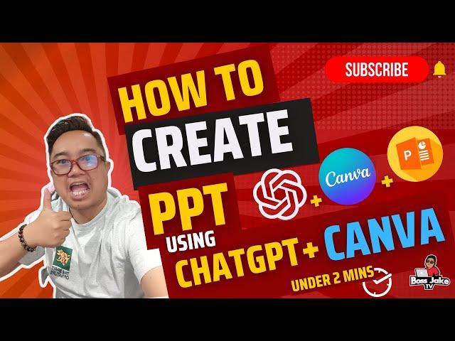 How To Create PowerPoint Presentation From ChatGPT & Canva