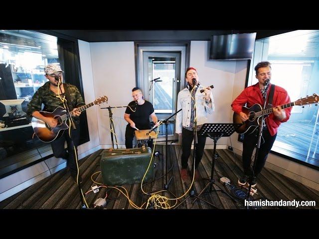 Walk The Moon - Shut Up and Dance (Acoustic on Hamish & Andy)