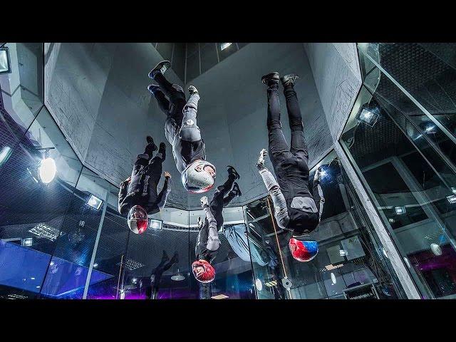 Indoor Synchronised Skydive Moves From Mad Ravens