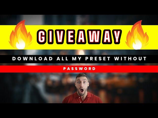 [NO PASSWORD] Download All My Premium Lightroom Presets | Lightroom Mobile Preset