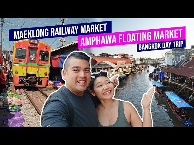 Amphawa Floating Market & Maeklong Railway Market Day Tour | Bangkok, Thailand