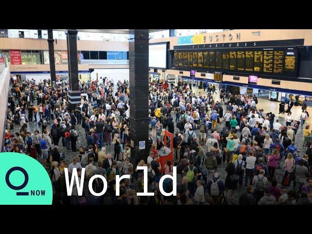 Crowded London Train Stations after Announcement of New Tier 4 Restrictions