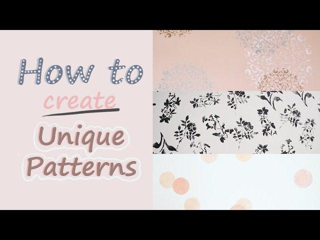 How to Create Unique Stencil Patterns | Stencil Me 101 Ep. 7