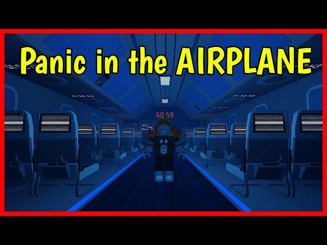 ESCAPE ROOM PANIC IN THE AIRPLANE Walkthrough [ By @Danieldenipol ]  Roblox