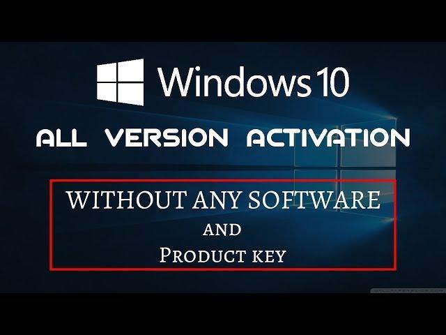 How to activate Windows 10 Pro 2021 All Versions! (Permanent)