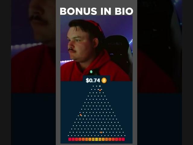 BONUS IN BIO #casino #plinko #game #stream #bigwin #shorts #casinostream #gambling #plinkogame #x100