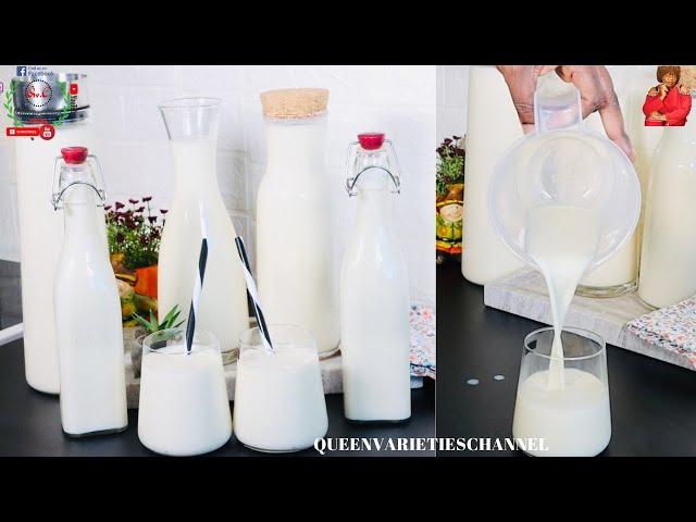 How To Make Homemade Soymilk  at home For Sales / Business | Easy STEP BY STEP!