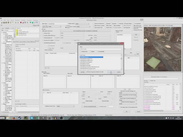 Fallout 4 Creation Kit Tutorial - Notes