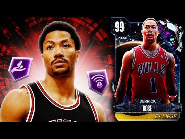 DARK MATTER DERRICK ROSE IS MY FAVORITE SHORT PG IN NBA 2K24 MyTEAM!!