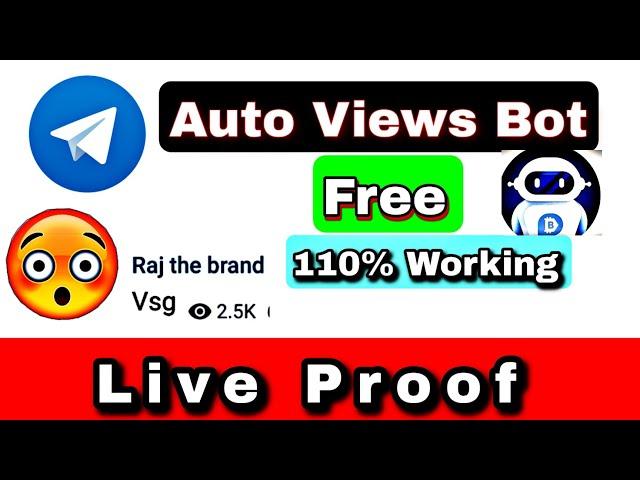 telegram free views bot || Telegram fack views service|| #telegramviews