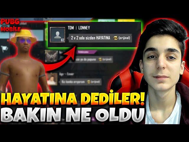 HAYATINA VS DAVET ETTİLER GİTTİK BAKIN NE OLDU! / PUBG MOBİLE