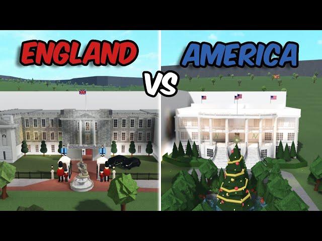 UK VS USA BUILD BATTLE IN BLOXBURG...