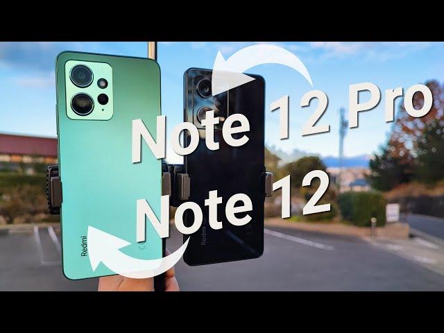 Aktuelles Budget Phone vs Mittelklasse: Redmi Note 12 vs Redmi Note 12 Pro