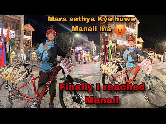 Mera sathya kya huwa manali ma//finally I reached Manali//world travel without money//B crazy ep59