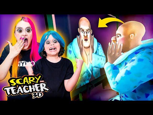 A PROFESSORA MALVADA FICOU CARECA !!! ! EP 03 - Scary Teacher 3D ( Alec GO! )