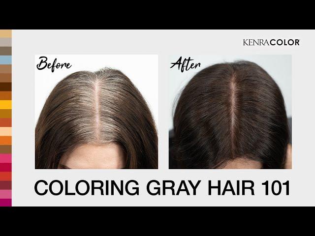 Coloring Gray Hair 101 | Discover Kenra Color | Kenra Professional