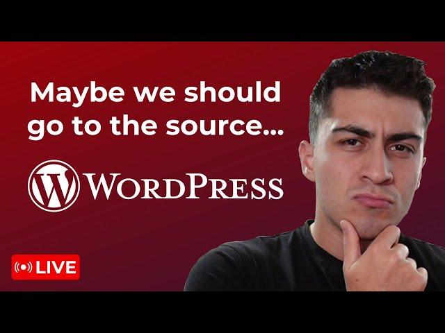 Learning More About The WordPress Project (LIVE)