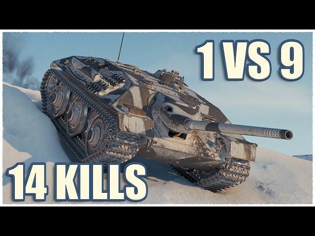 E 25 Cockroach • 14 KILLS • WoT Gameplay