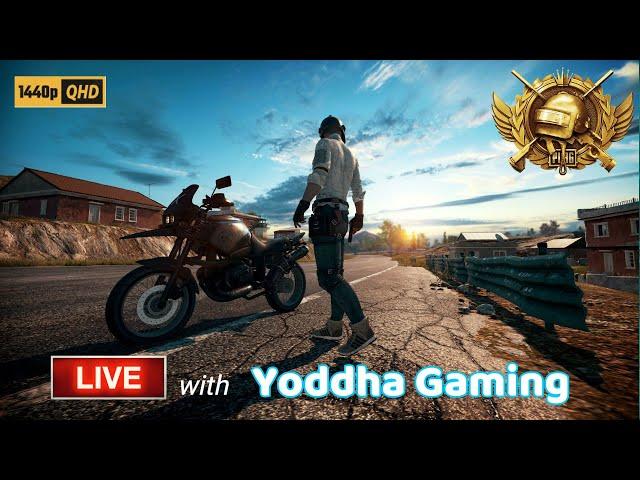 PUBG PC Live Stream with Yoddha Gaming / Hindi / India