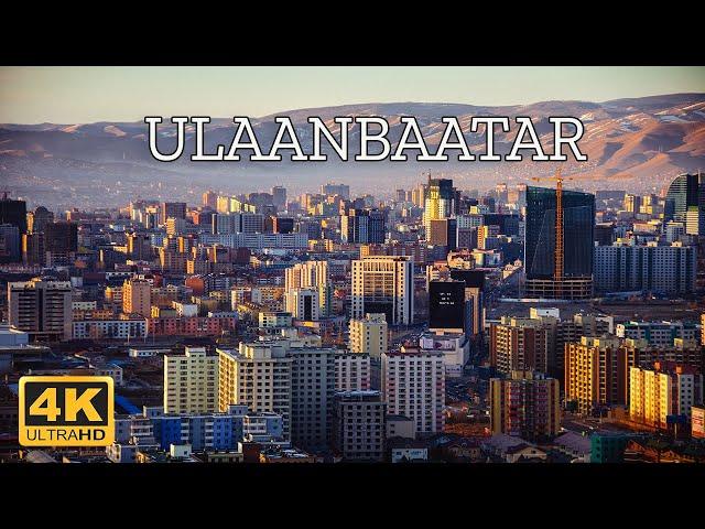 Ulaanbaatar, Mongolia  | 4K Drone Footage