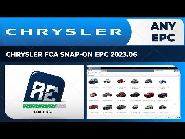 CHRYSLER FCA SNAP-ON EPC 2023.06 | INSTALLATION