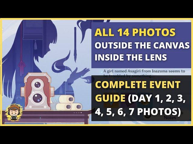 ALL 14 Photos: Outside the Canvas, Inside the Lens Event Guide | Genshin Impact Event