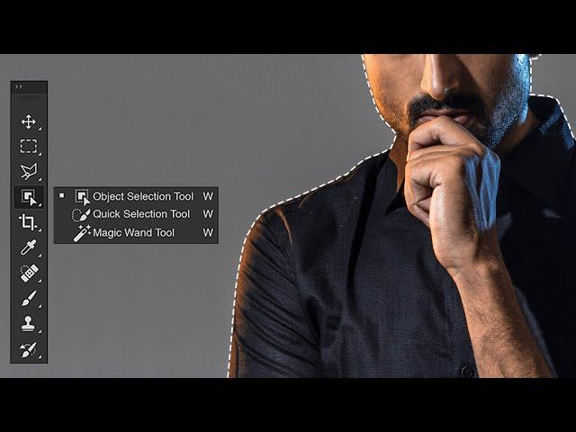 HOW TO USE NEW OBJECT SELECTION TOOL IN PHOTOSHOP CC