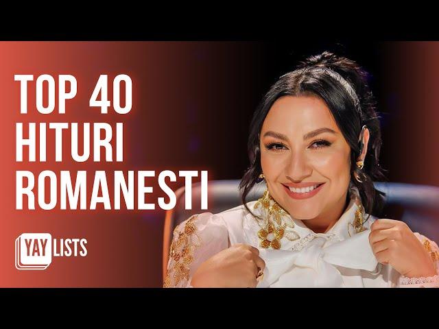 Top 40 Hituri Romanesti 2024  Colaj Muzica Radio Zu & Hituri Kiss Fm 2024   Mix Hituri 2024