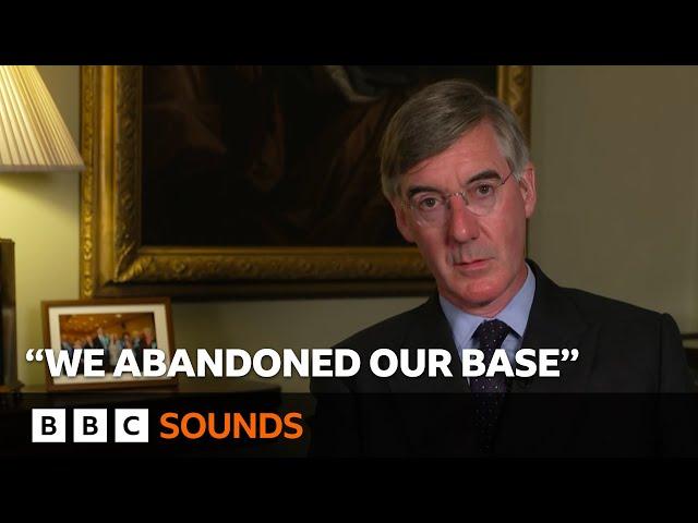 Jacob Rees-Mogg claims Conservatives left "room for Nigel Farage and Reform" | Election 2024
