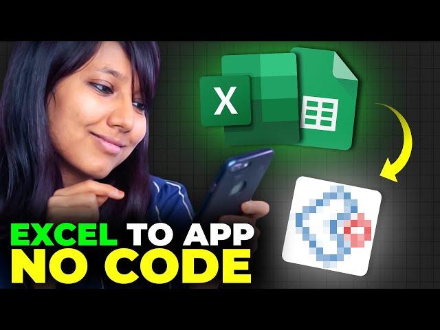 Convert your excel sheet into an app easily (Without Coding) | Excel converter | App DNA