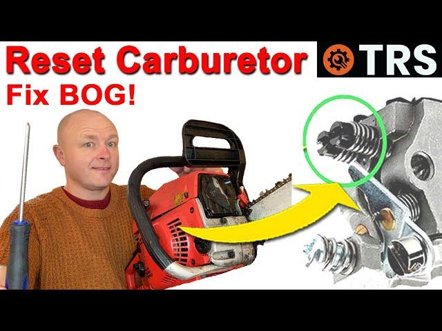 CHAINSAW CARBURETOR TUNING: For Correct Chainsaw Carburetor Operation!  (by Craig Kirkman)