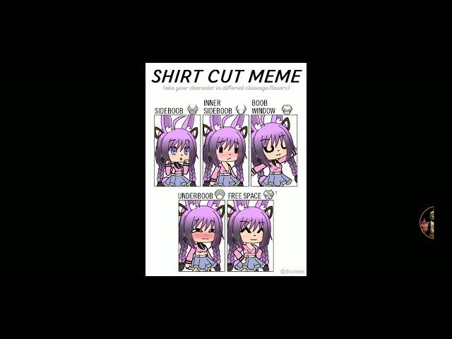 shirt cut meme with Eva lol