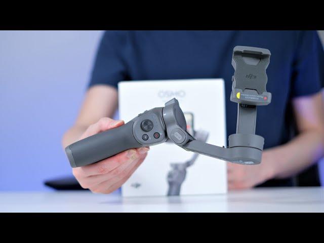 DJI Osmo Mobile 3 - 3-Axis Gimbal Handheld Stabilizer Unboxing [4k60p]