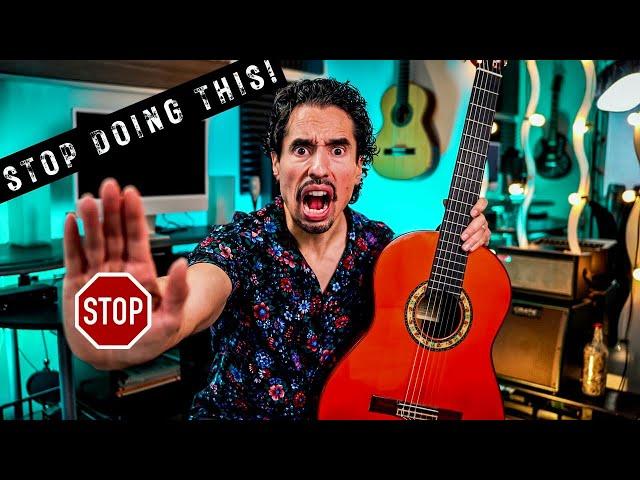 5 Things You Do To Make You Sound Like A BEGINNER Guitarist!! (Play like this instead!)