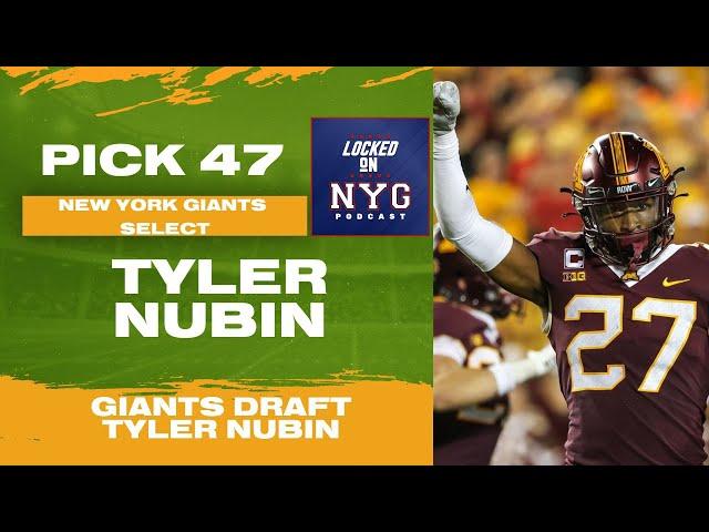 New York Giants Pick Tyler Nubin and Andru Phillips | 2024 NFL Draft Coverage