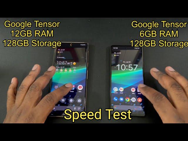 Pixel 6a vs Pixel 6 Pro Speed Test