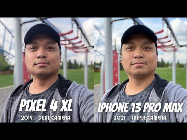 Pixel 4 XL vs iPhone 13 Pro Max camera comparison! (Old vs new champ!)