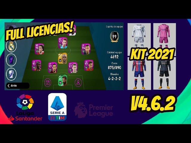 Patch Obb Full Licenses EURO 2020 4.6.2 | Classic Team Kits | Efootball Pes 2020 Mobile | MEGA Link