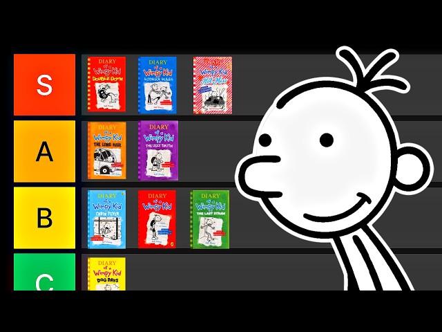 I Ranked EVERY Diary of a Wimpy Kid Book *Tier List*