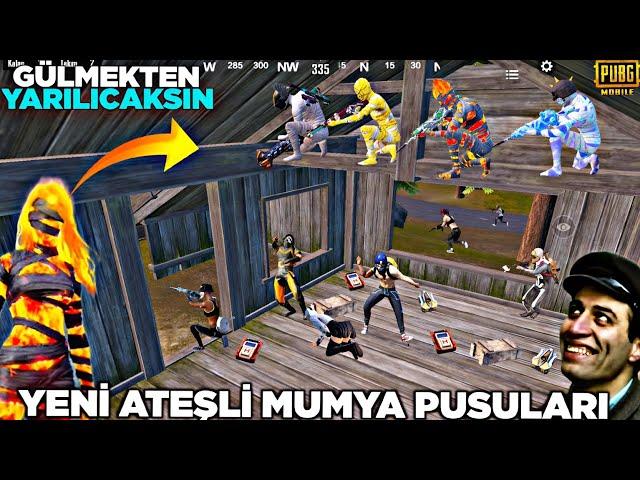 YENİ ALEVLİ MUMYA SETİYLE TROLLEDİM  GÜLME KRİZİNE GİRİCEKSİN  PUBG MOBİLE KOMİK MONTAJ