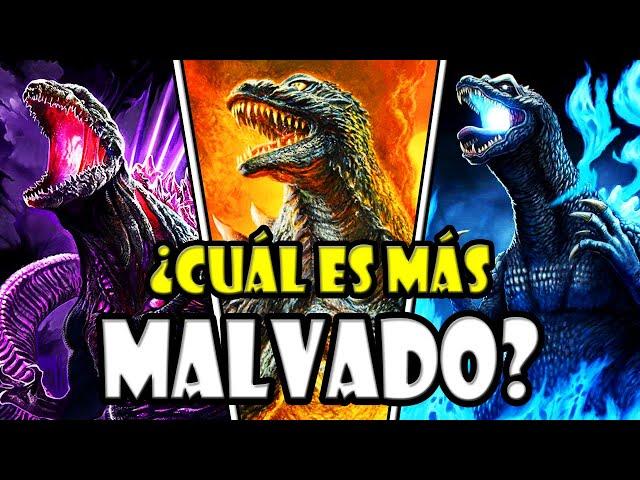 ¿CUÁL ES EL GODZILLA MÁS MALVADO?