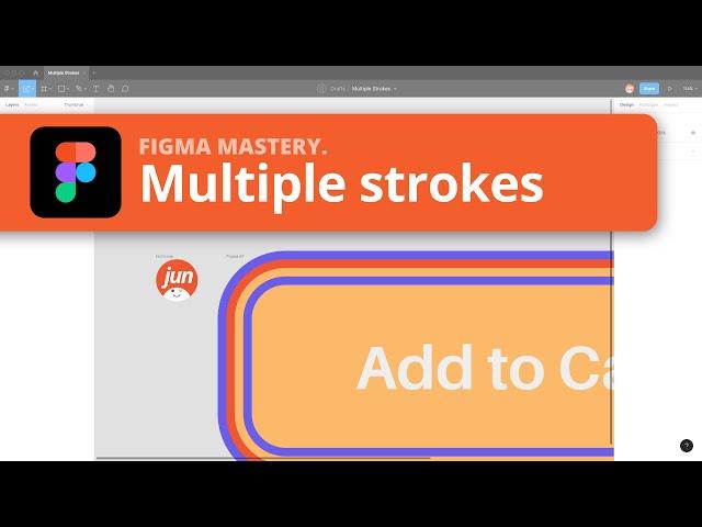 Figma Tips  - Multiple strokes