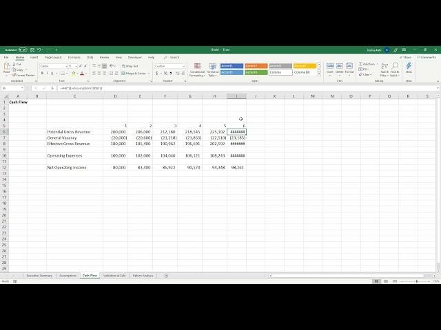 Build a Real Estate Financial Model, Part 1: Basic Cash Flow