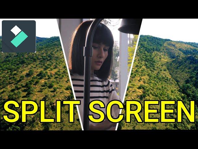 How to use split screen in filmora 9