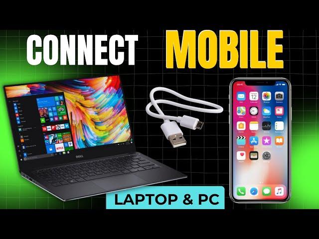 Usb se Mobile Laptop me Connect Kaise Kare | How to Connect Mobile to Laptop