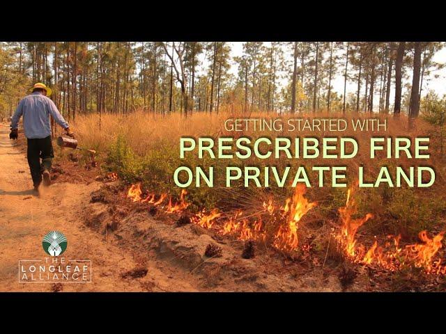 Getting Started with Prescribed Fire on Private Lands