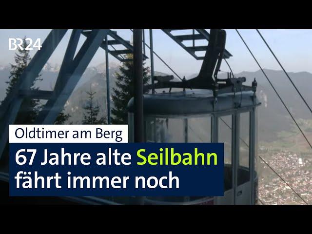 67 Jahre alte Seilbahn – immer noch intakt | Abendschau | BR24