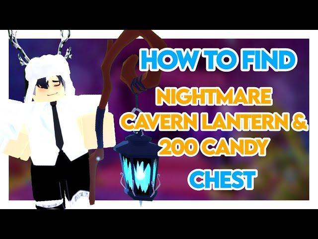 HOW TO FIND Nightmare Cavern Lantern & 200 Candy Chest - Royale High Halloween 2022 Maze