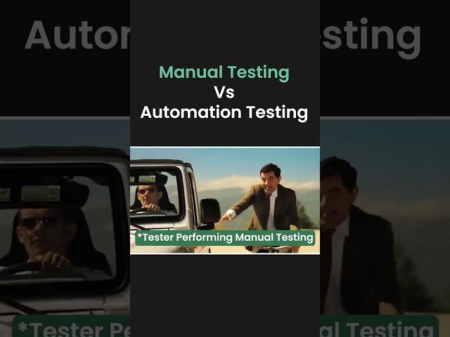 QA Memes: Manual Testing Vs Automation Testing