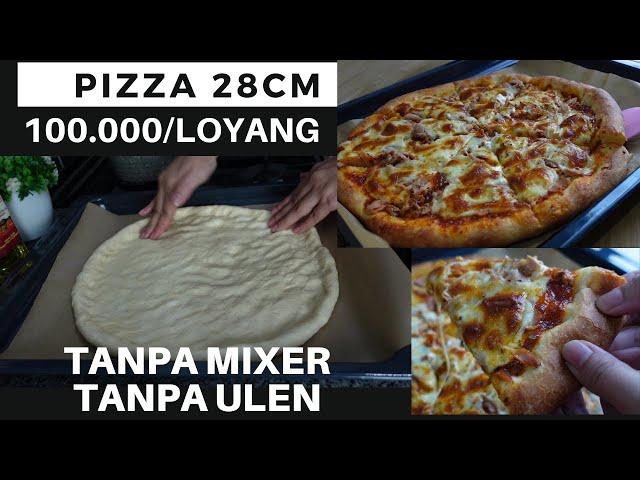 PIZZA RUMAHAN NO MIXER NO ULEN